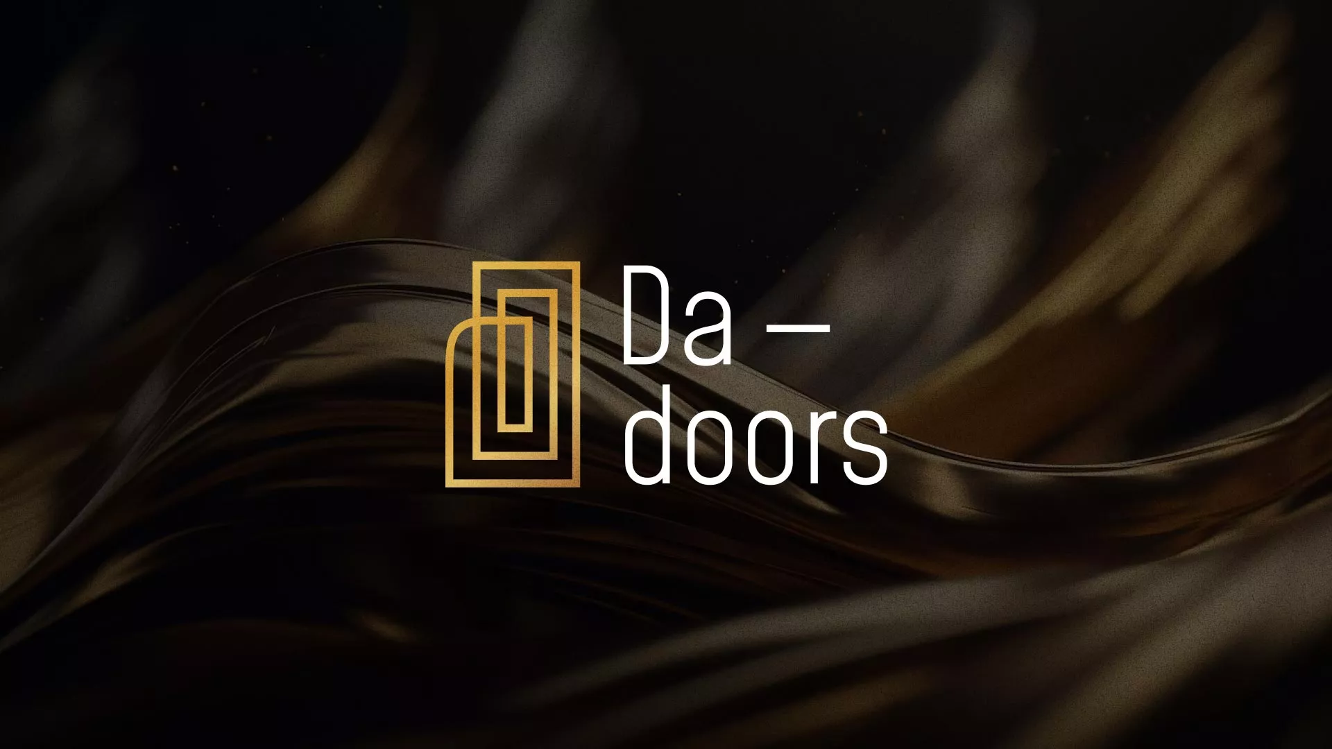 Разработка логотипа для компании «DA-DOORS» в Знаменске
